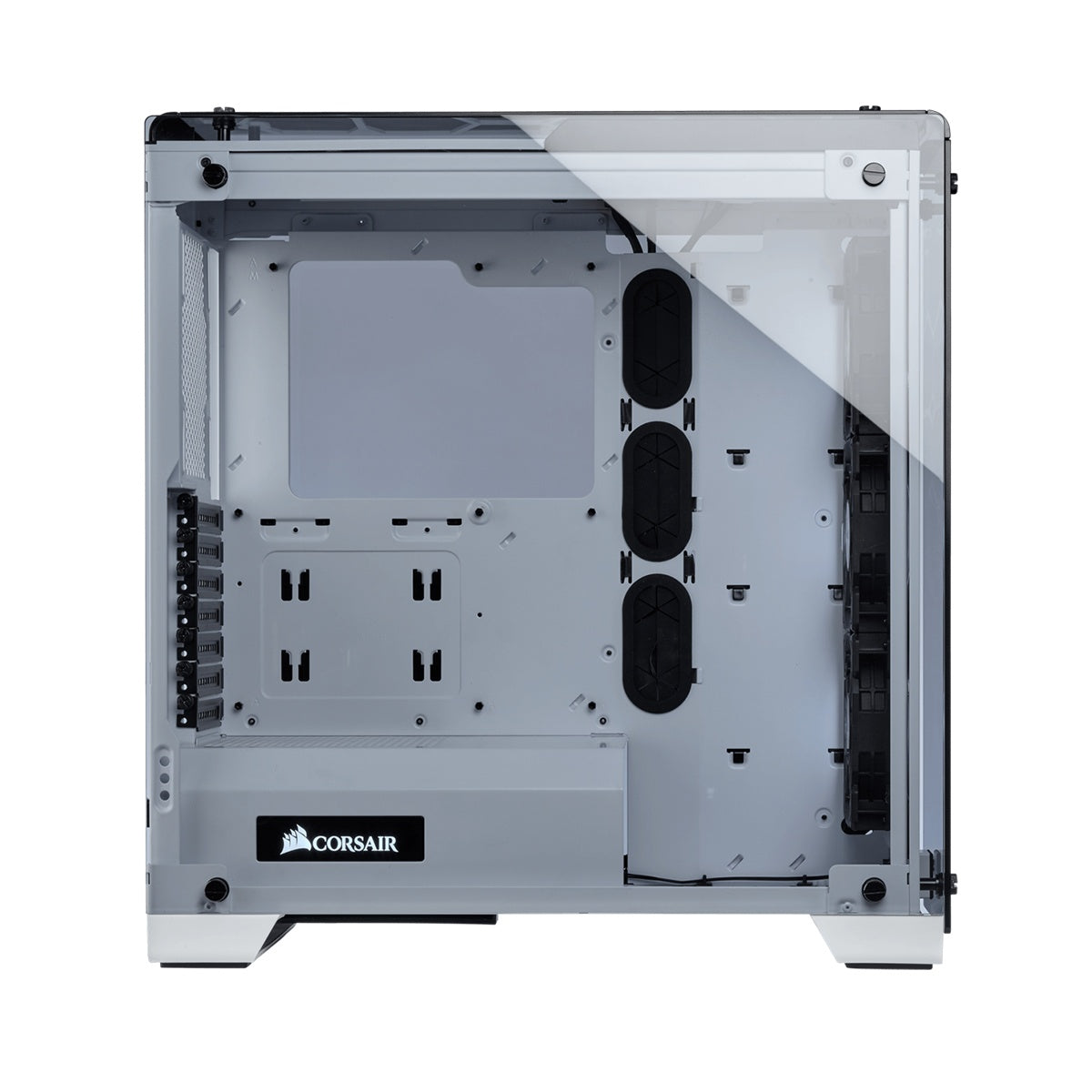 Corsair Crystal 570X RGB Fully Tempered Glass ATX Mid Tower Case - White