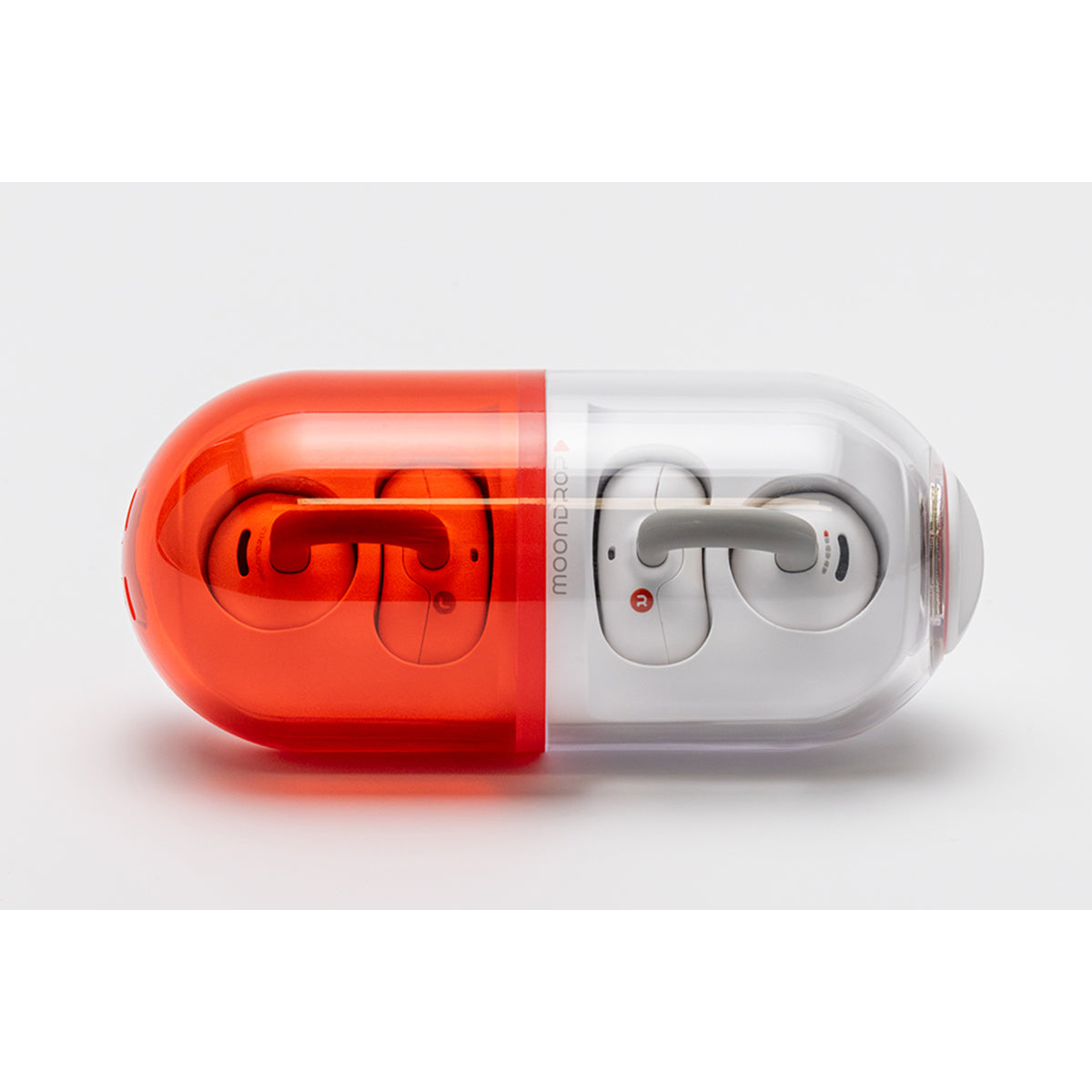 Moondrop Pill OWS Wireless Bluetooth Ear-Clip Headphones - Red