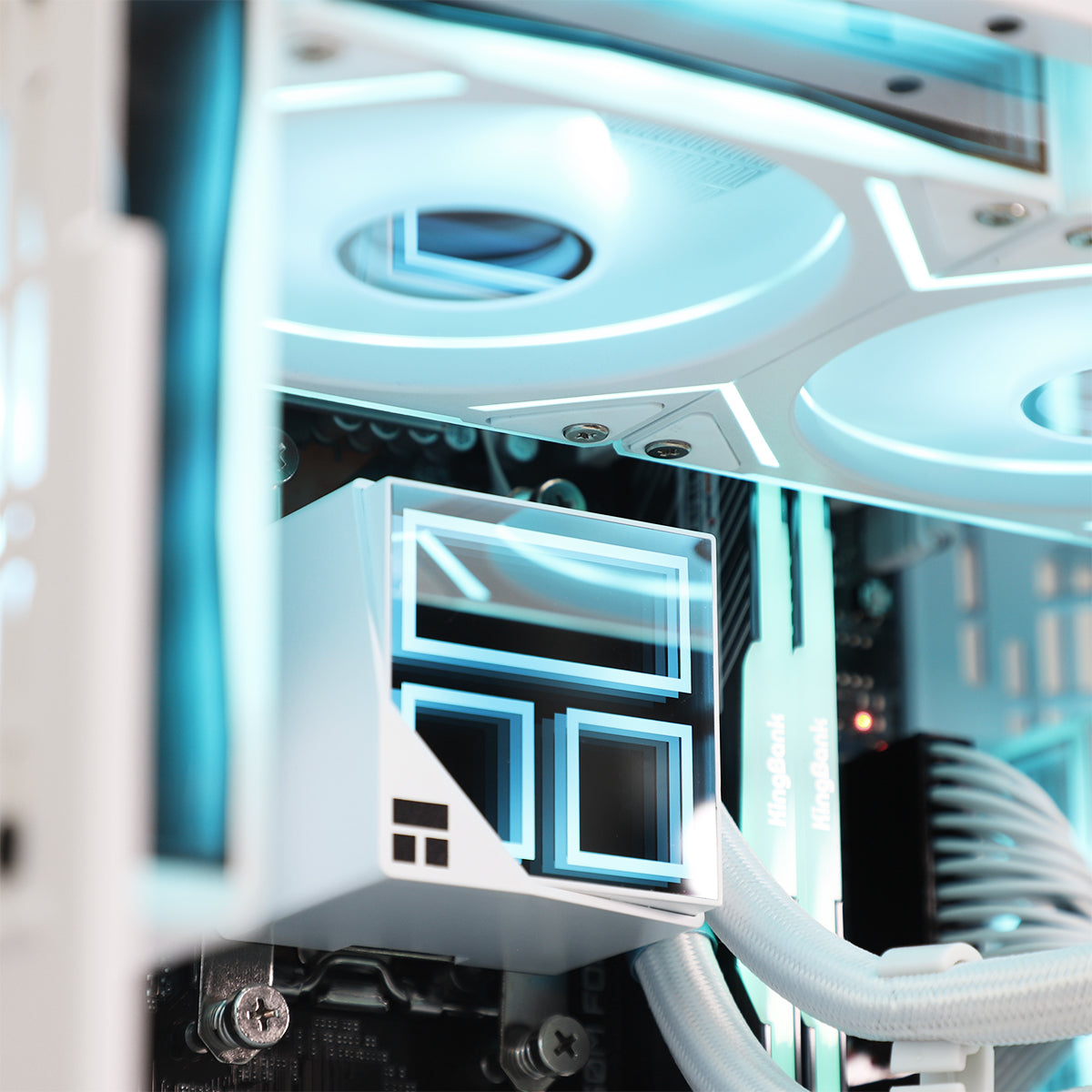 Entropy RTX 5070 Ryzen 7 9850X3D Gaming PC - Snow