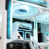 Entropy RTX 5070 Ryzen 7 9850X3D Gaming PC - Snow