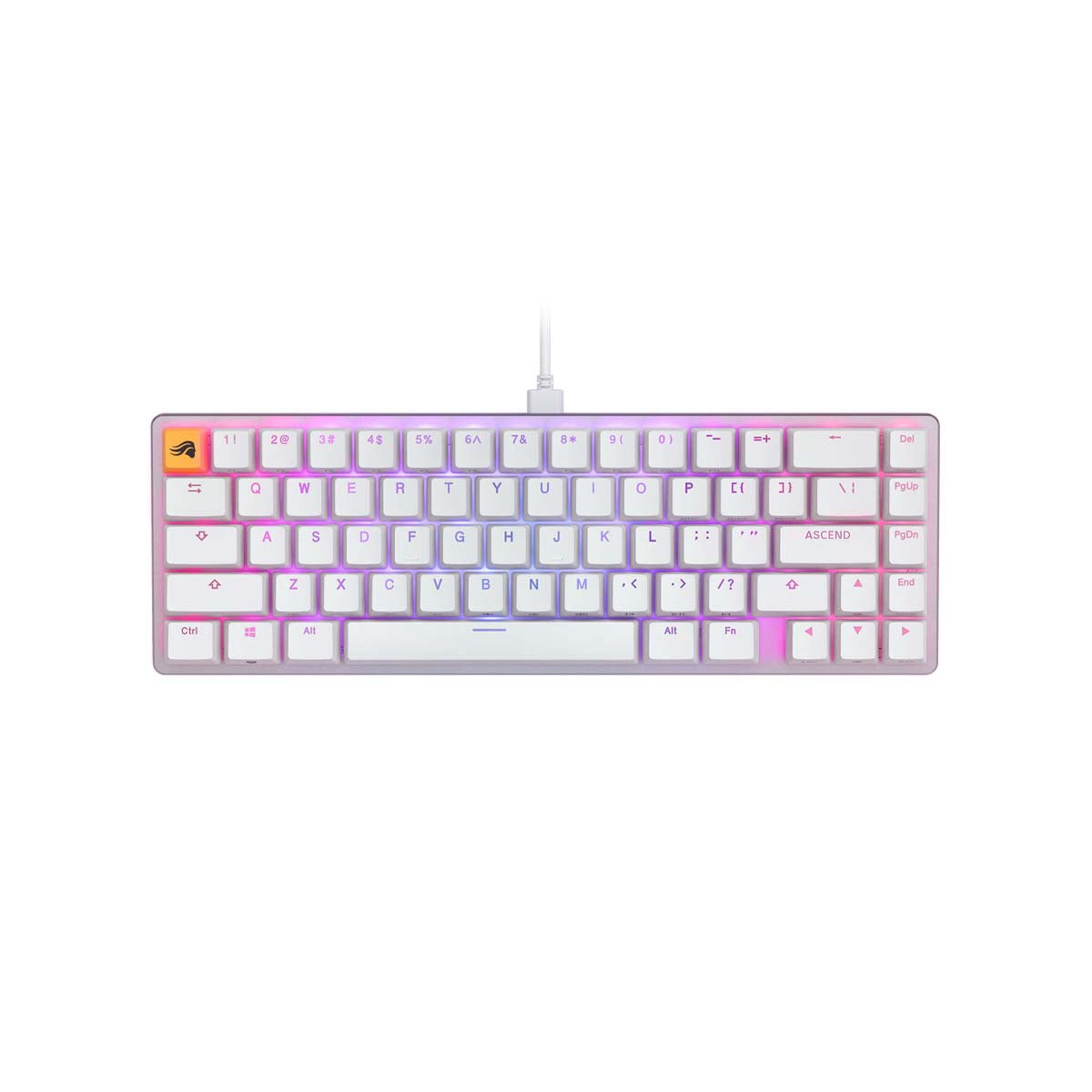 Glorious GMMK 2 65% Pre-Built Keyboard - White