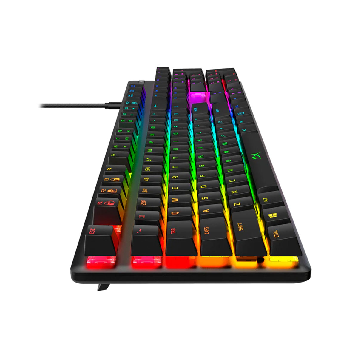 HYPERX Alloy Origins RGB Mechanical Gaming Keyboard, Red Switch, US Layout