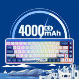 Akko Jin01 Santorini 65% Wireless Mechanical Keyboard - Rosewood Switch