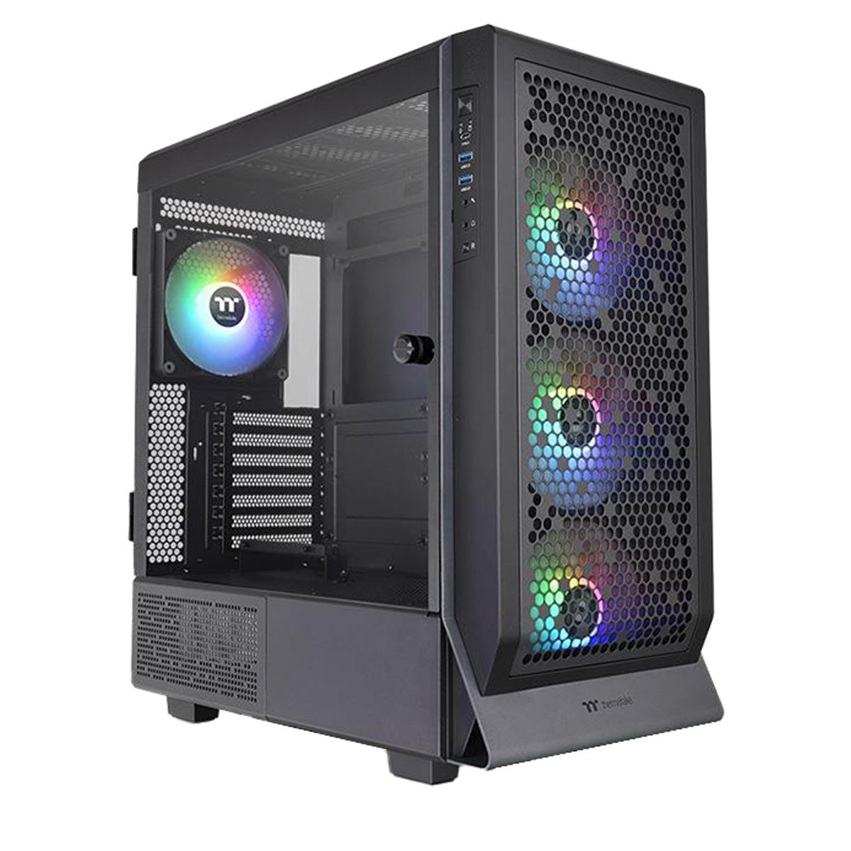 Thermaltake Ceres 500 Tempered Glass ARGB Mid Tower E-ATX Case Black Edition