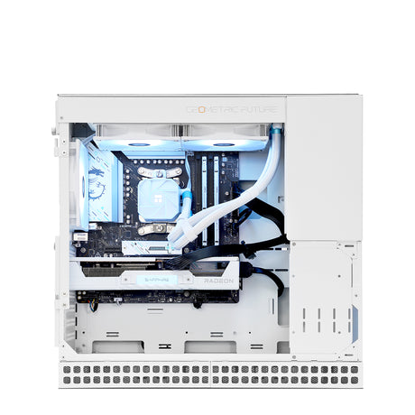 Gravity RR RX 9060 XT 16GB Ryzen 5 7500F Gaming PC - WHITE
