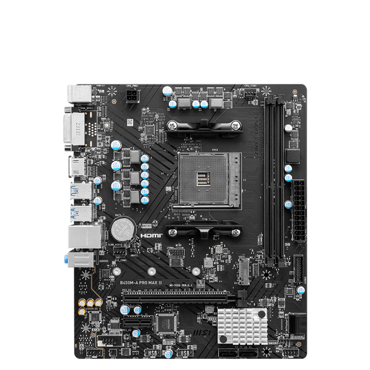 MSI B450M-A PRO MAX II mATX Motherboard