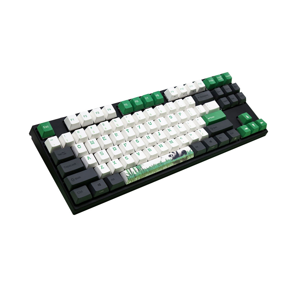 Varmilo VA108M Panda R2 White LED Dye Sub PBT Mechanical Keyboard - Cherry MX Red