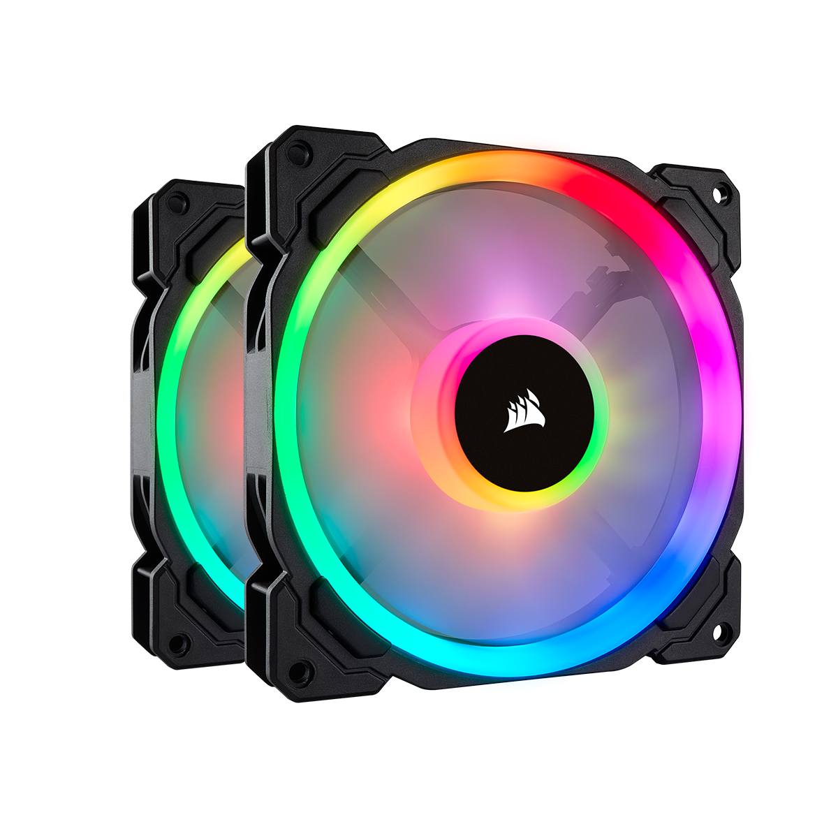 Corsair LL140 RGB 140mm Dual Light Loop RGB LED Fan - Twin Pack