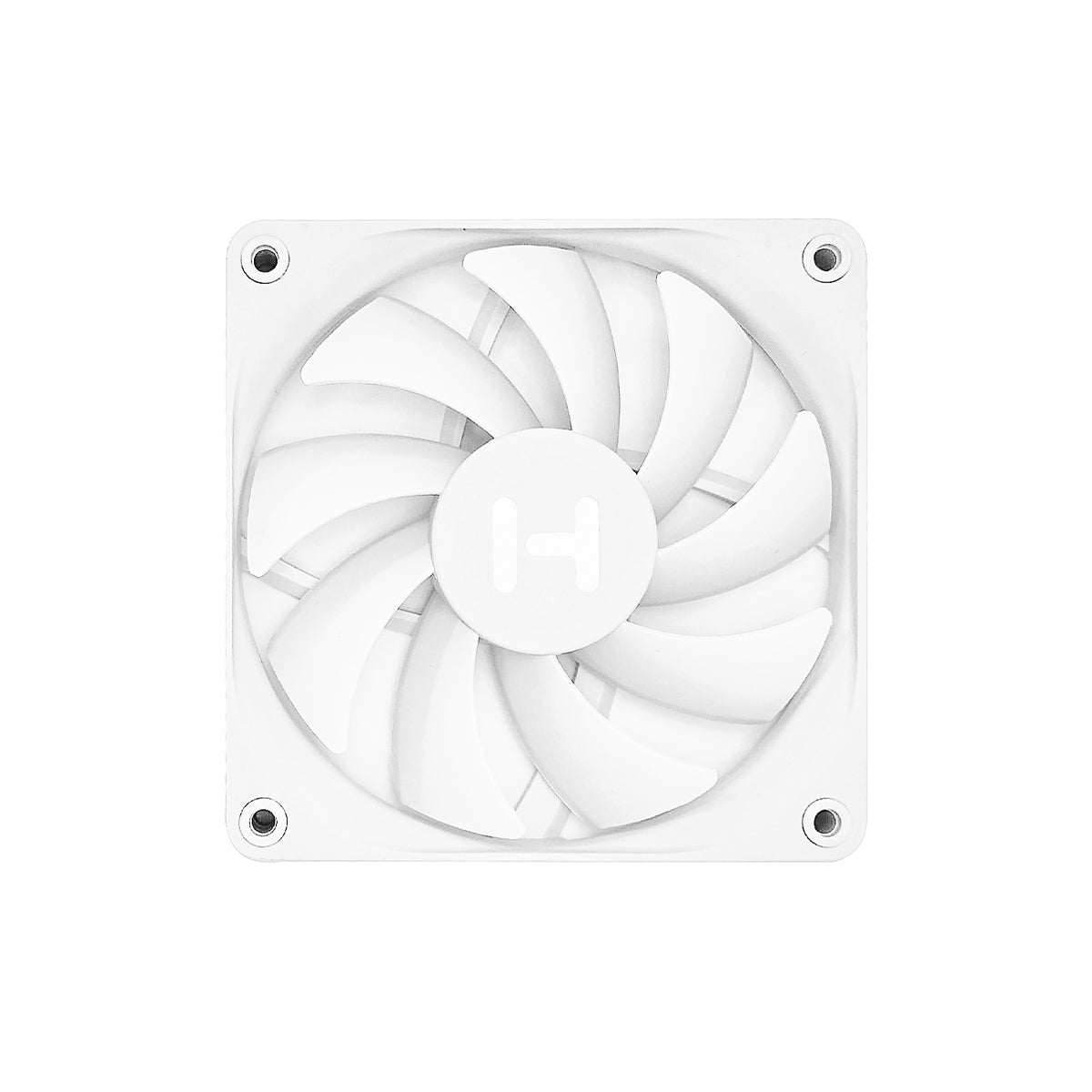 HYTE Flow FE 12 3-Pin 1300RPM Case Fan - OEM Packaging - WHITE