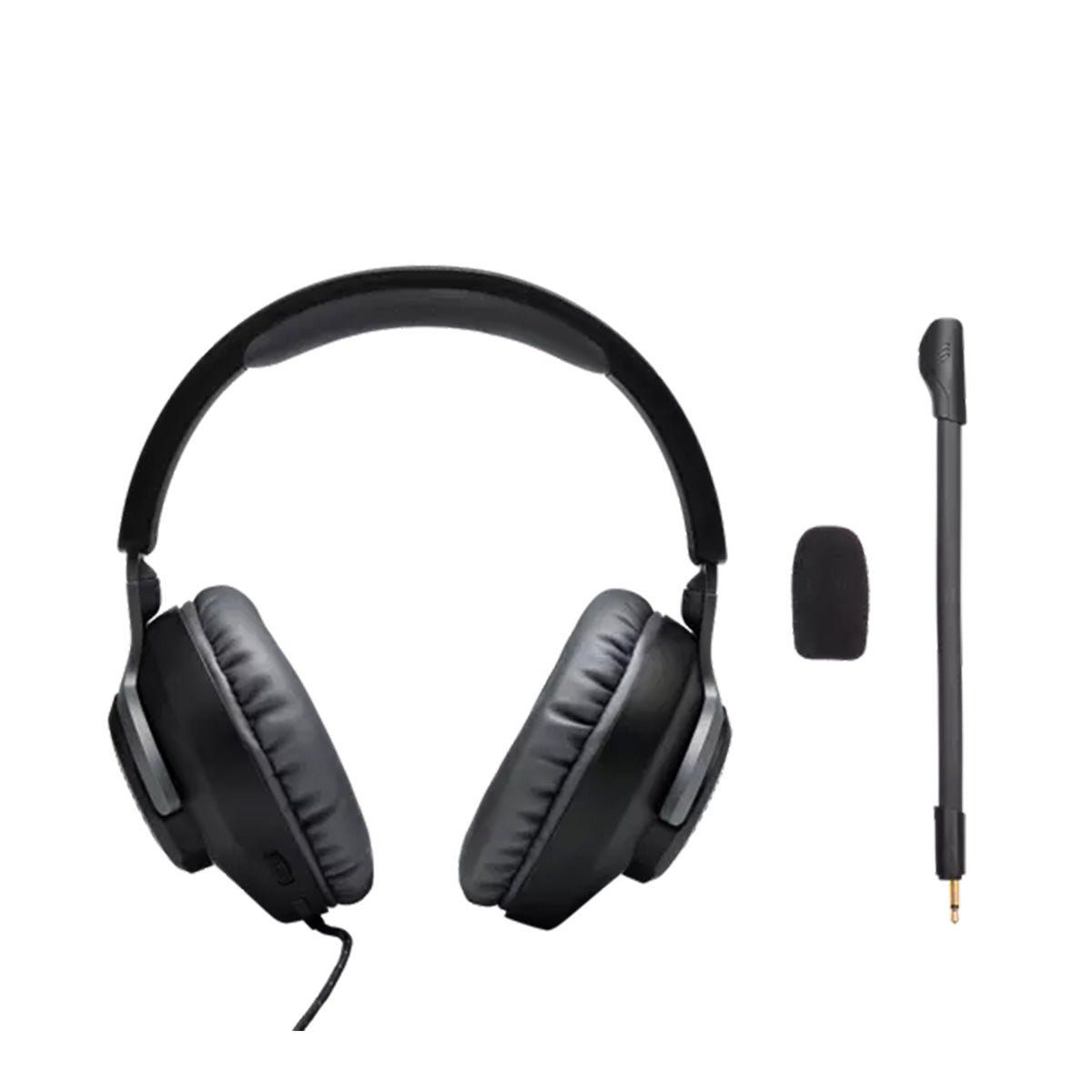 JBL Free WFH Wired Over-Ear Headset - Black