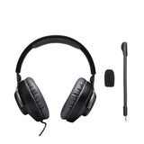 JBL Free WFH Wired Over-Ear Headset - Black