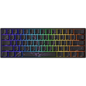 Akko Monsgeek Fun60 Max 60% Wireless Hall-Effect Gaming Keyboard Black Nebula - Glare Magnetic Switch
