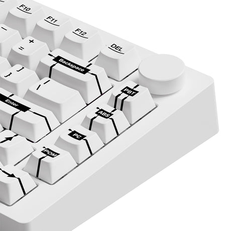 Akko Monsgeek M1 V5 VIA 75% Wireless Aluminium Mechanical Keyboard Keycap Runner - Piano Pro V3 Switch