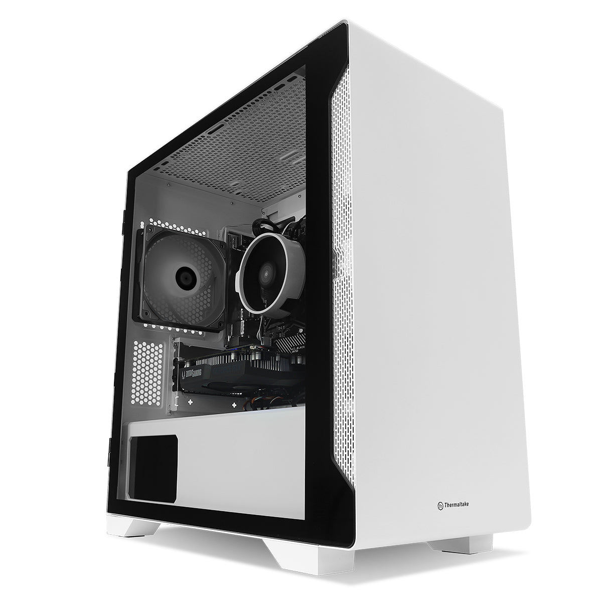 Arasaka AMP RTX 3050 Ryzen 5 5500 Gaming PC - Mono