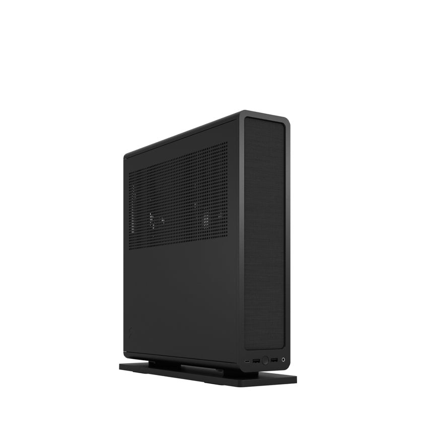 FRACTAL DESIGN [Mini-ITX] Ridge ブラック Gabinete Mini ITX - Fractal Design Ridge Preto (PCI-e 4.0