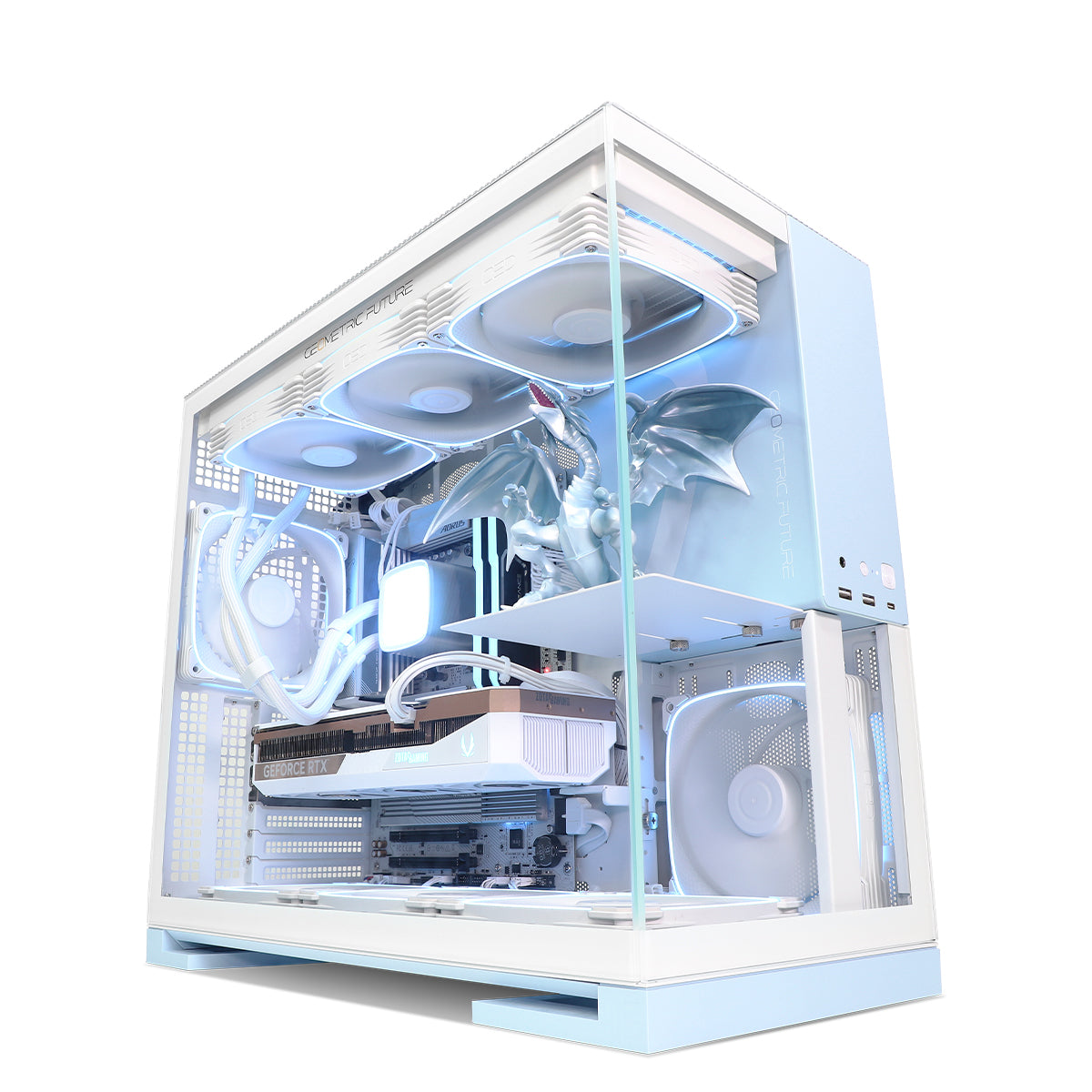 Catalyst RTX 5070 Ti Ryzen 7 9800X3D Gaming PC - Pastel Blue