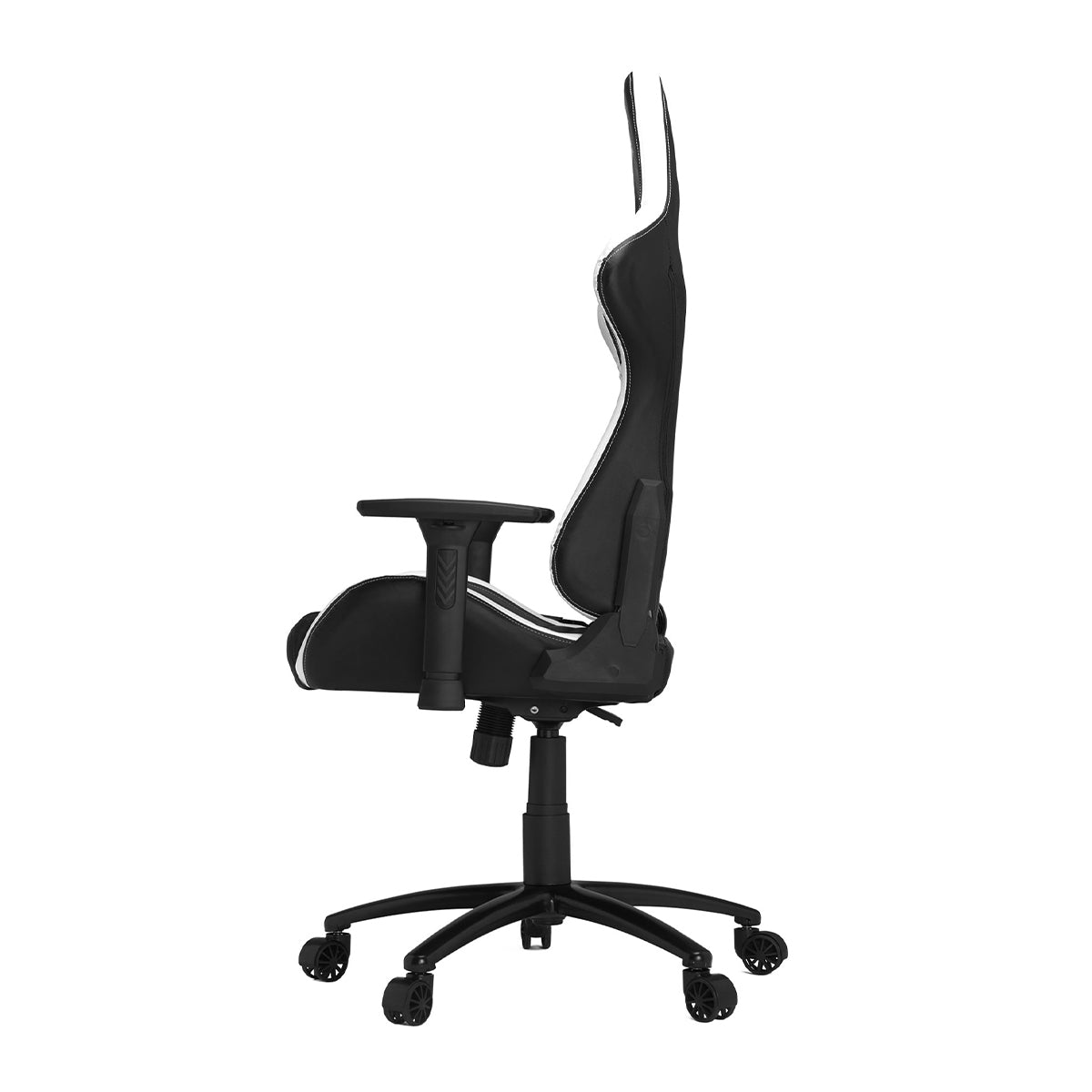 VERTAGEAR XL500 Gaming Chair Black and White with Headrest/Lumbar Pillows