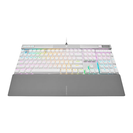 Corsair K70 RGB PRO Mechanical Keyboard - White w/OPX Switchs