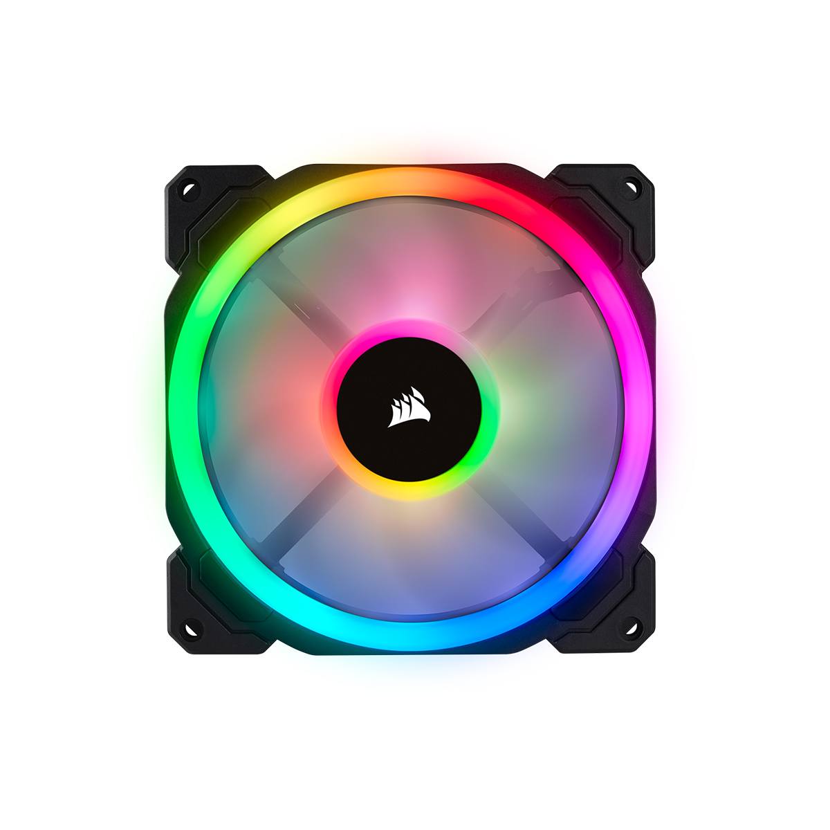 Corsair LL120 RGB 120mm Dual Light Loop RGB LED PWM Fan - Single Fan Pack