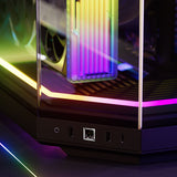 Hyte Noodle LN60 2nd Gen Light Strip + LS10 + NP50 Bundle - Black