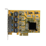 StarTech 4-Port PCIe Gigabit Network Adapter Card