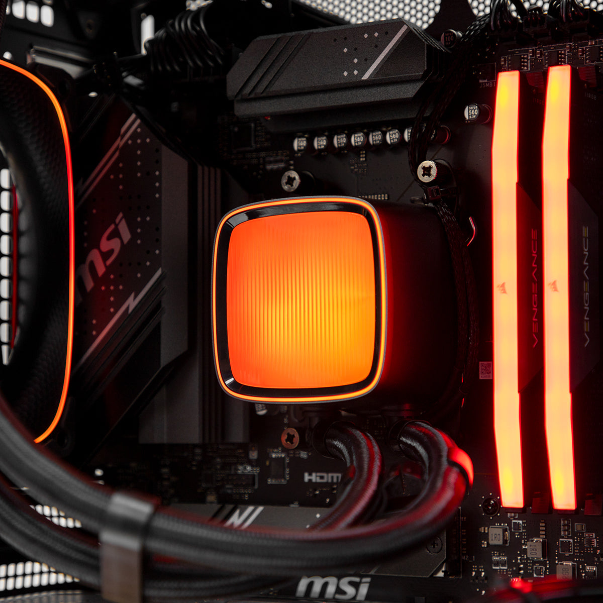 Tempest RTX 5070 Ti Ryzen 9 9900X3D Gaming PC