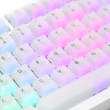 Glorious GMMK Pro 75% Custom Mechanical Keyboard Linear Switch - Prism Silver