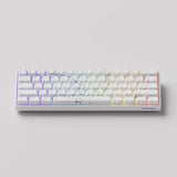 Akko Monsgeek Fun60 Max 60% Wireless Hall-Effect Gaming Keyboard White Nebula - Glare Magnetic Switch