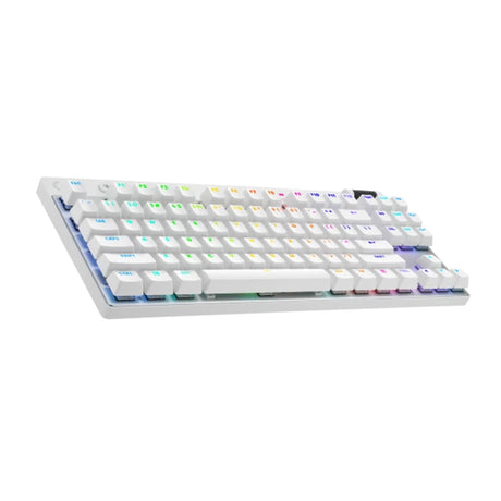 Logitech G Pro X TKL Lightspeed Gaming Keyboard - White