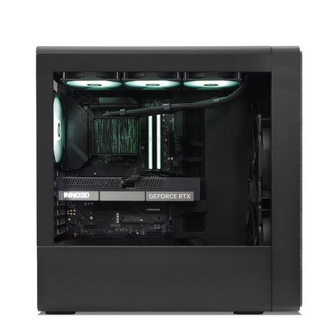 Praxis AMP RTX 5080 Ryzen 7 9800X3D NEO Gaming PC - Dark