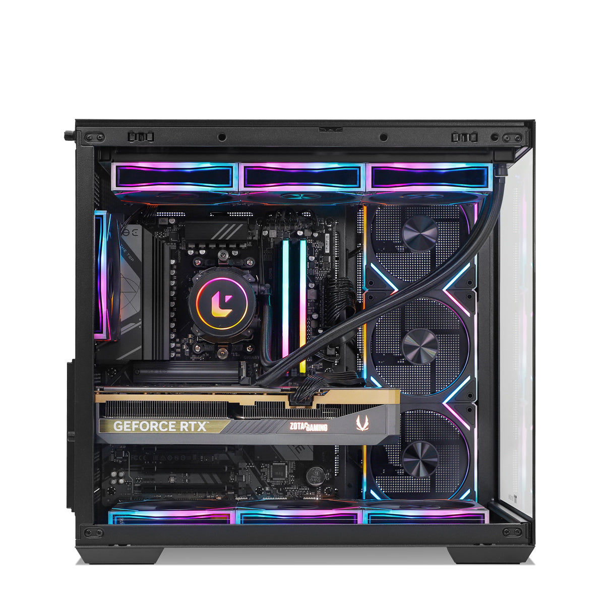 Agility RTX 5070 Ti Ryzen 7 9800X3D Gaming PC - Wood