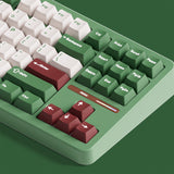 Akko Tac87 Red Bean Matcha TKL RGB Wireless Mechanical Keyboard - Stellar Rose Switch
