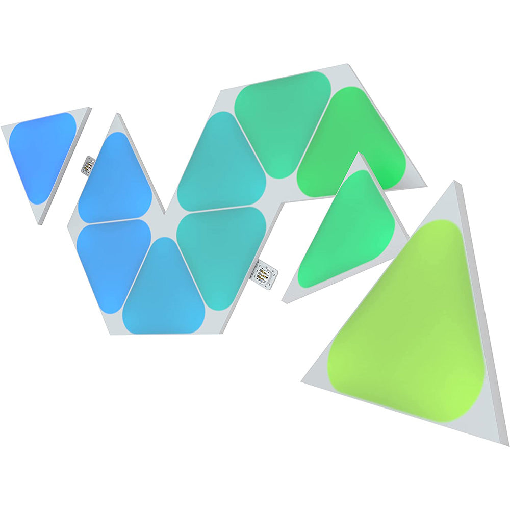 Nanoleaf Shapes - Mini Triangles Expansion Pack (10 Panels)