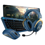 Logitech G PRO X Mechanical Keyboard+G PRO Wireless Mouse+G PRO X Headset+G840 XL Mouse Pad - LoL Edition