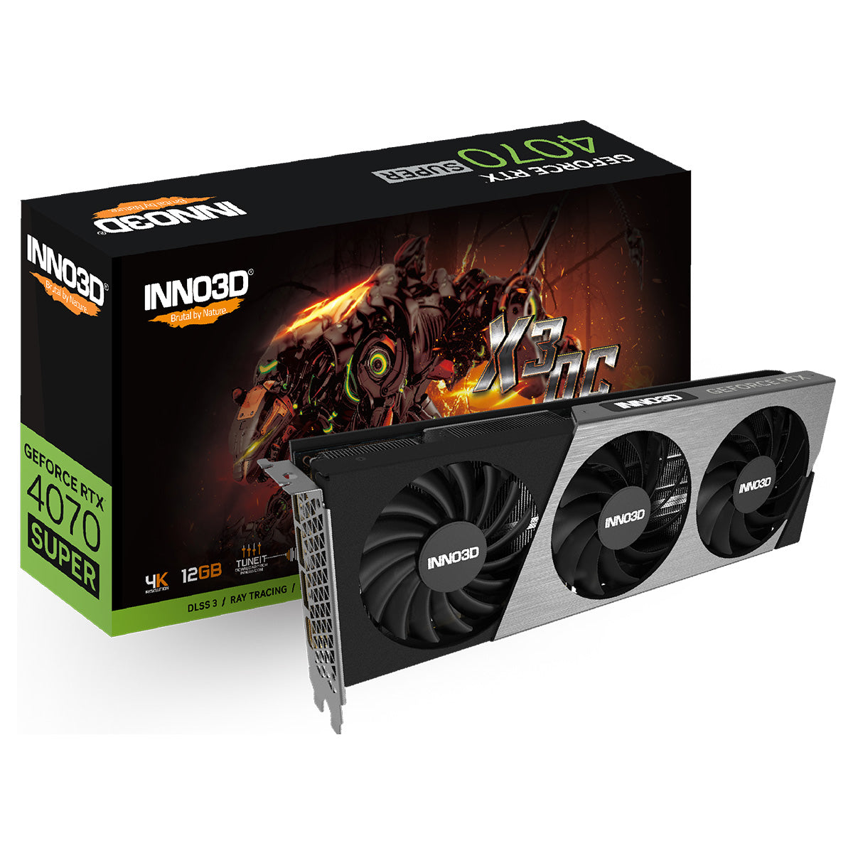 INNO3D GeForce RTX 4070 SUPER X3 OC 12GB Graphics Card