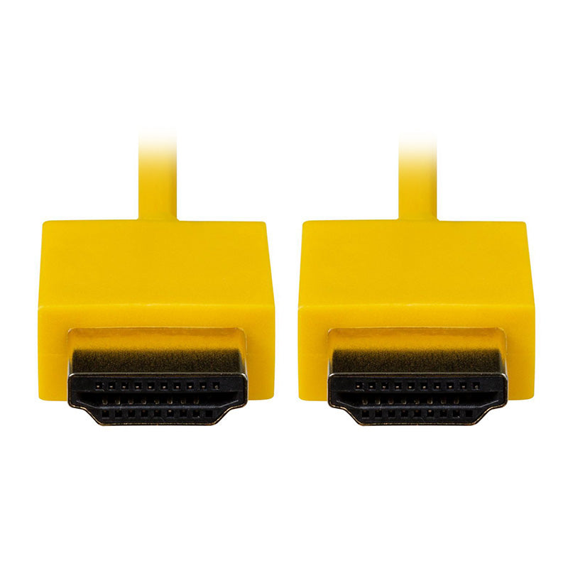 Dynamix HDMI Yellow Nano High Speed With Ethernet Cable 4K2K 60Hz - 0.5M