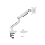 Lumi LDT49-C012 Single Aluminum Spring-Assisted Monitor Arm - White