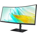 Samsung ViewFinity S6 34" Ultrawide QHD 1000R Curved USB-C 90W PD Business Monitor