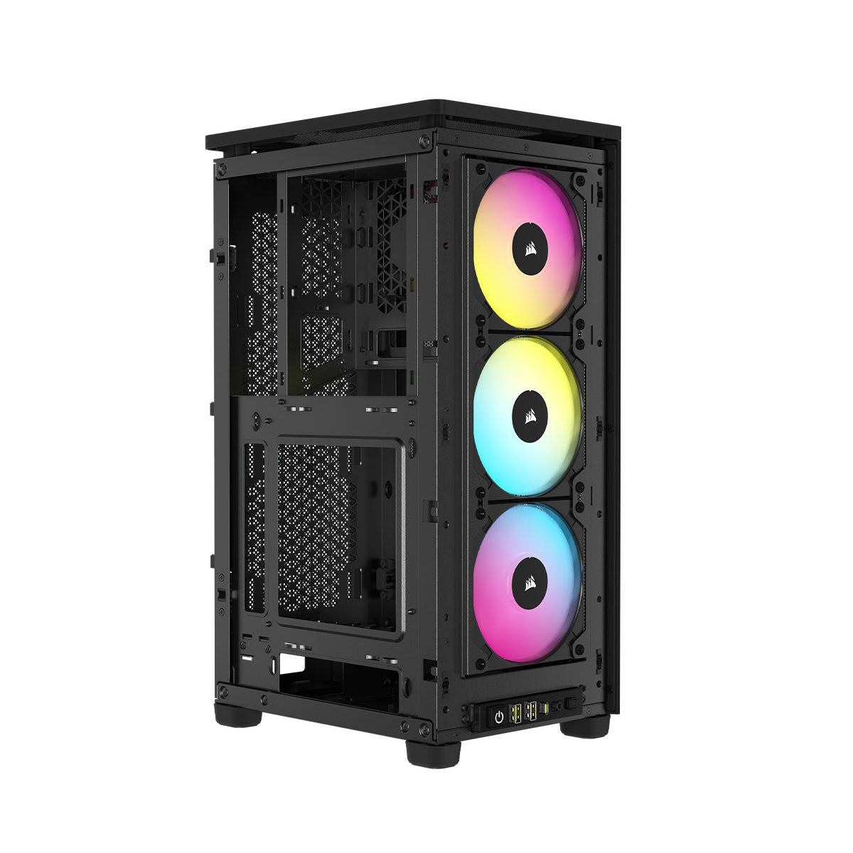 Corsair iCUE 2000D RGB AirFlow ITX Tower Case - Black