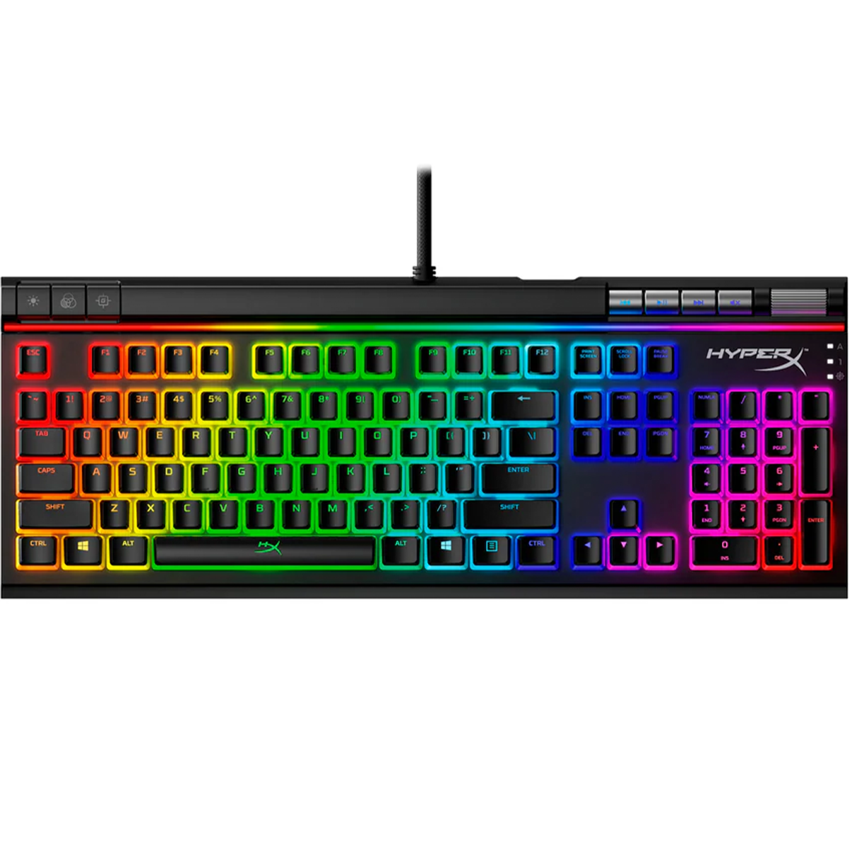 HyperX Alloy Elite 2 Full Size Wired Mechanical Gaming Keyboard - Red Switch