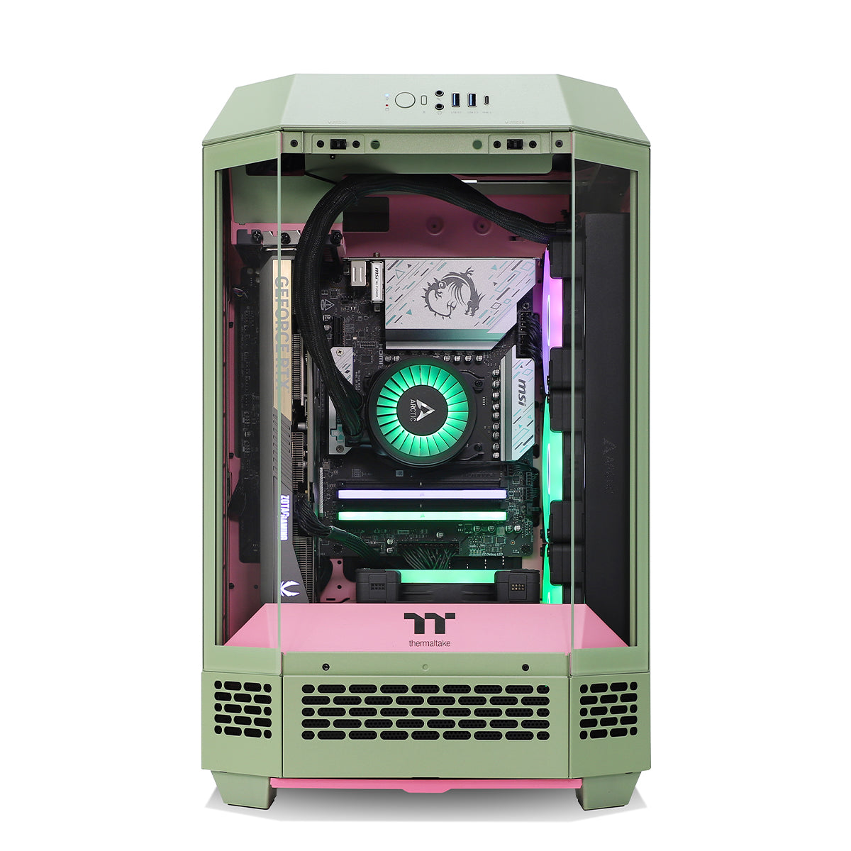 Pop RTX 5070 Ti Ryzen 7 9800X3D Gaming PC - MACHA