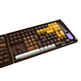 Akko Chocolate ASA Fullset PBT Doubleshot 178 pcs Keycaps