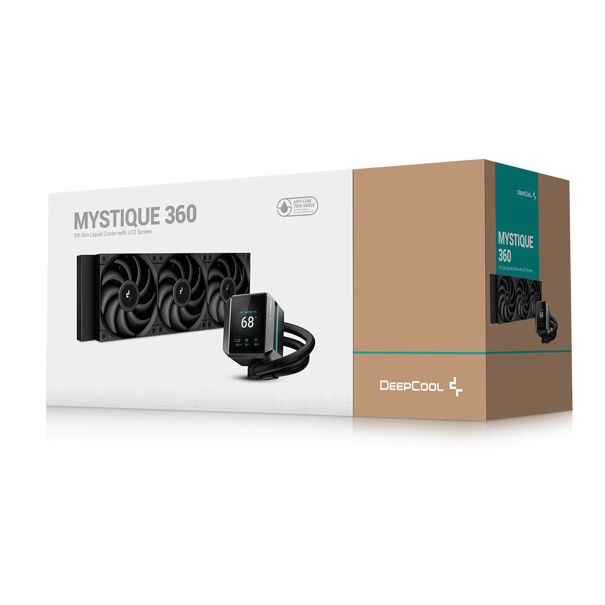 Deepcool MYSTIQUE 360 LCD 360mm Liquid AIO CPU Cooler