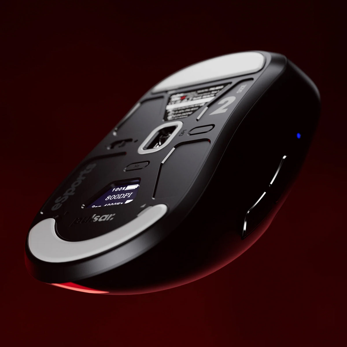 Pulsar Xlite v4 eS Mini Wireless Gaming Mouse - Black