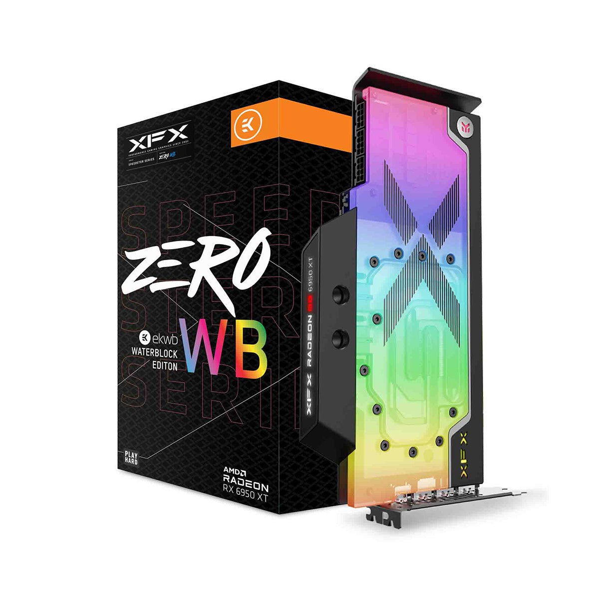 XFX Radeon RX 6950 XT Speedster MERC Zero EKWB Waterblock 16GB Graphics CardLimited Edition