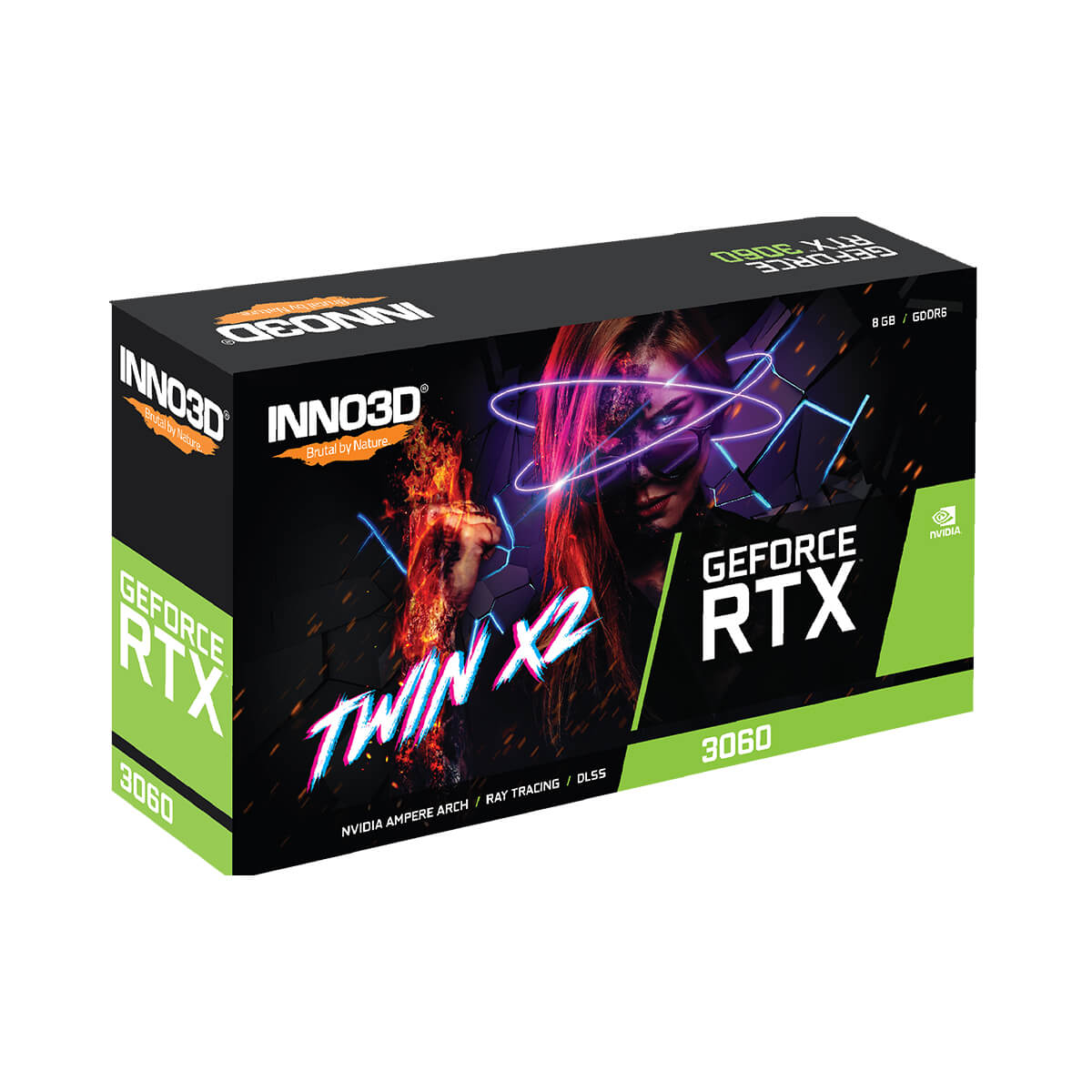 INNO3D GeForce RTX 3060 Twin X2 8GB Graphics Card – Computer Lounge