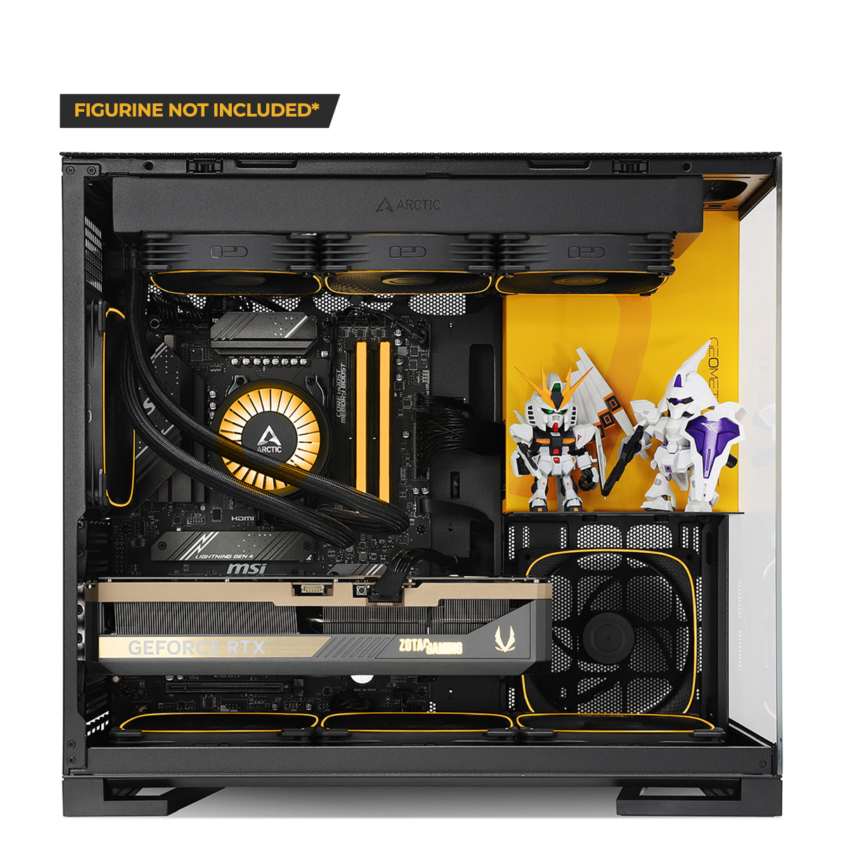 Catalyst AMP RTX 5080 Ryzen 7 9800X3D Gaming PC - AMBER