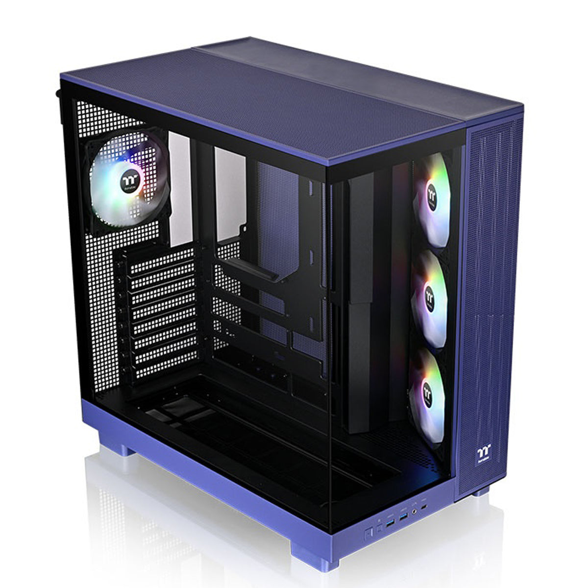 Thermaltake View 380 XL Tempered Glass ARGB Mid Tower Case Future Dusk Edition