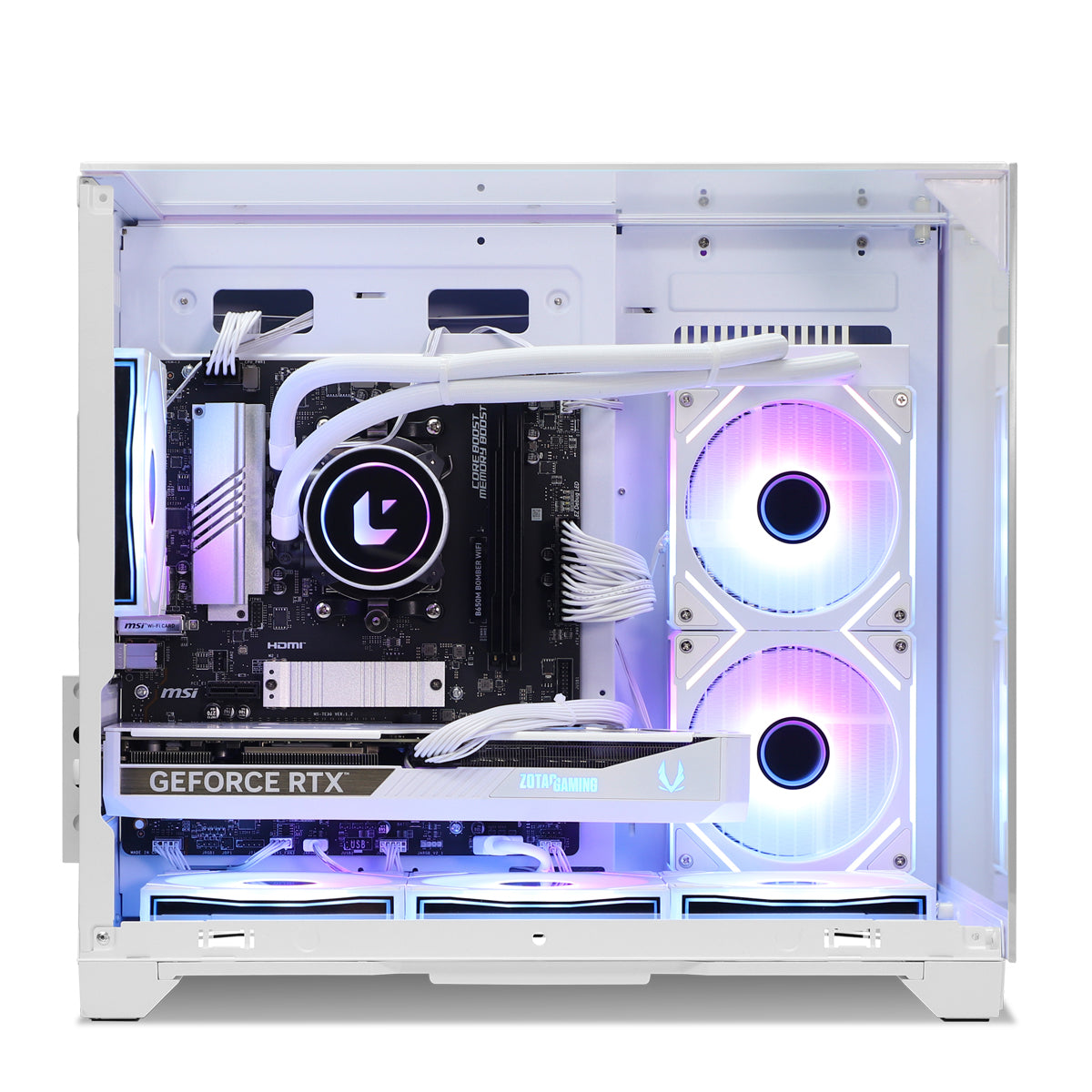 Neutrino ENCORE RTX 5060 Ti 8GB Ryzen 5 7500F EVO Gaming PC - WHITE