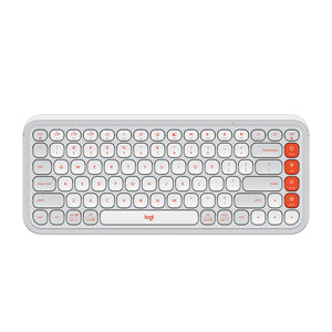 Logitech Pop Icon Wireless Bluetooth Keyboard  - Off White